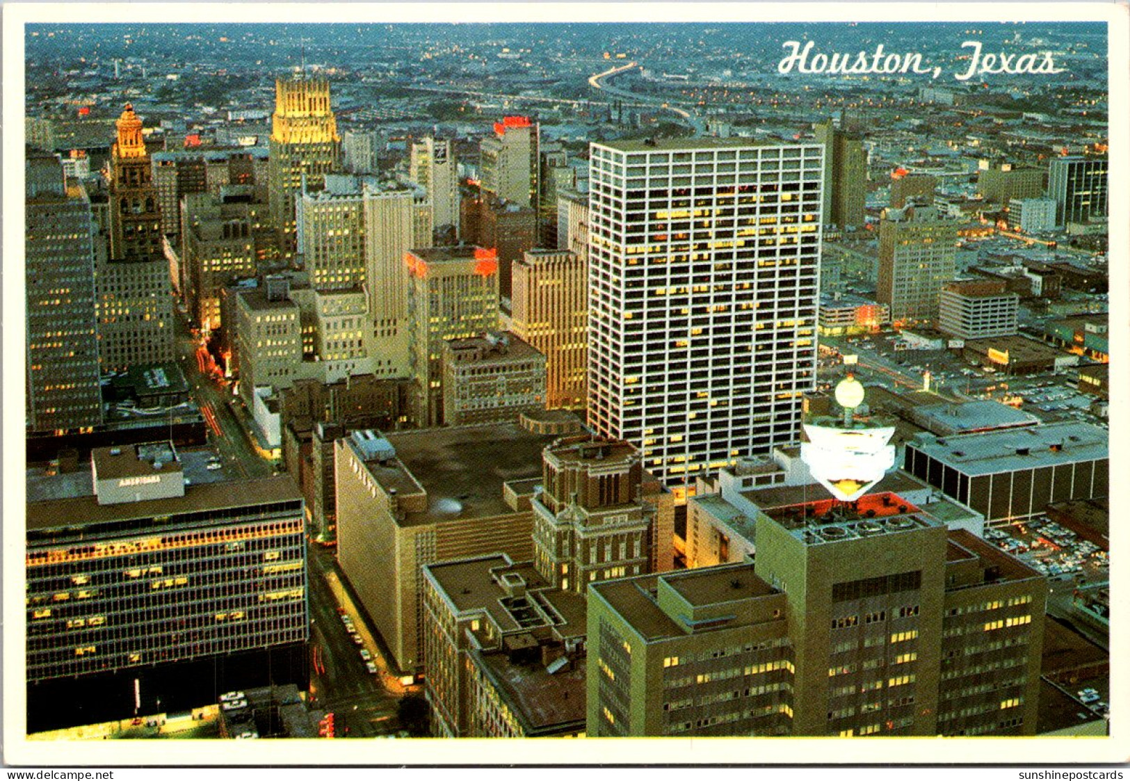 Texas Houston Skyline Of Downtown - Houston