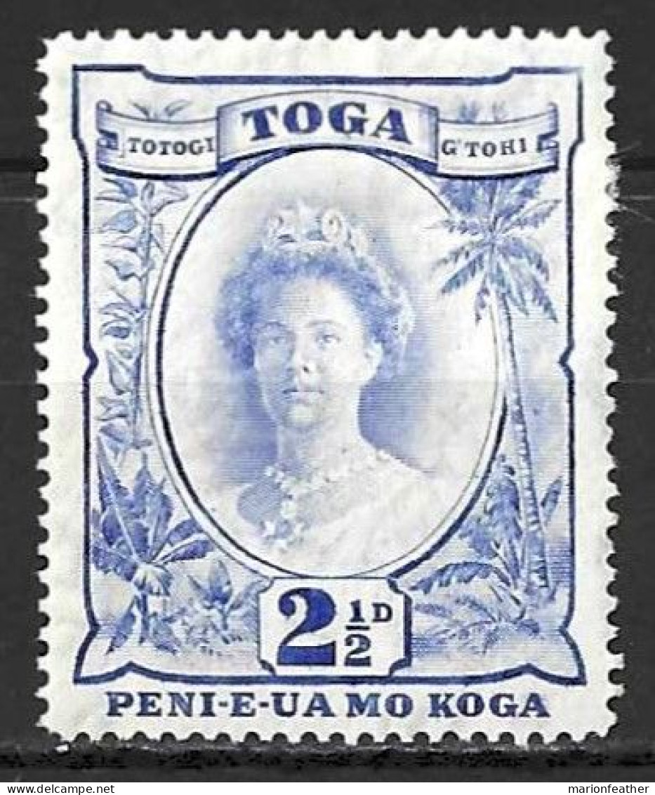 TONGA....KING GEORGE VI..(1936-52.)......2 & HALFd.......SG77.....MH.. - Tonga (...-1970)