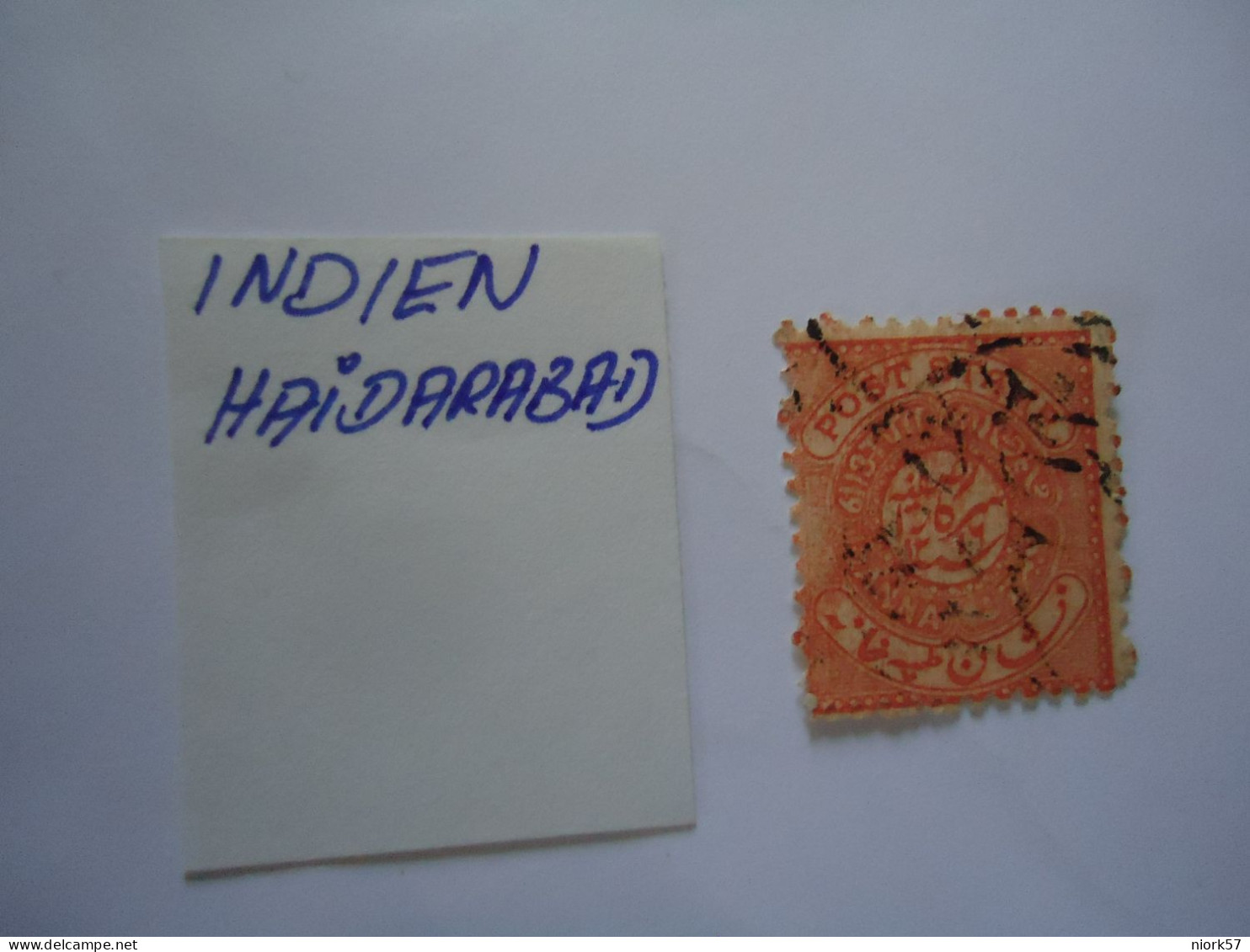 HYDERABAD INDIA STATES USED STAMPS HYDERABAD - Hyderabad