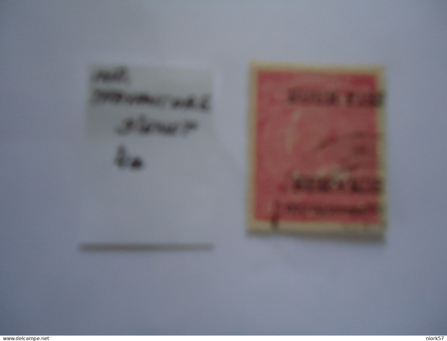 INDIA STATES  USED   STAMPS  TRAVANCORE  OVERPINT 4 PIES - Travancore