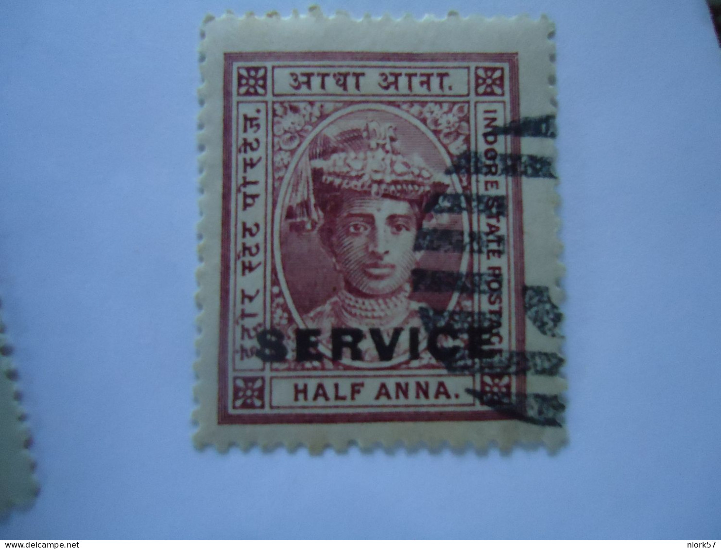 IDAR INDDRE   INDIA STATES  USED STAMPS  QUEEN OVERPRINT - Idar