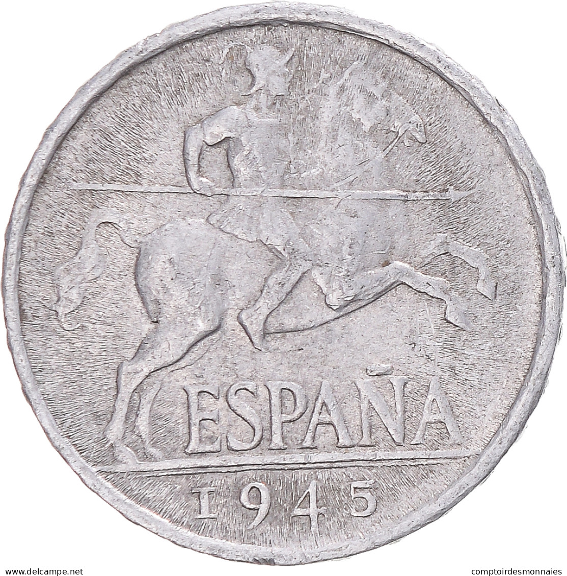 Monnaie, Espagne, 5 Centimos, 1945 - 5 Centesimi