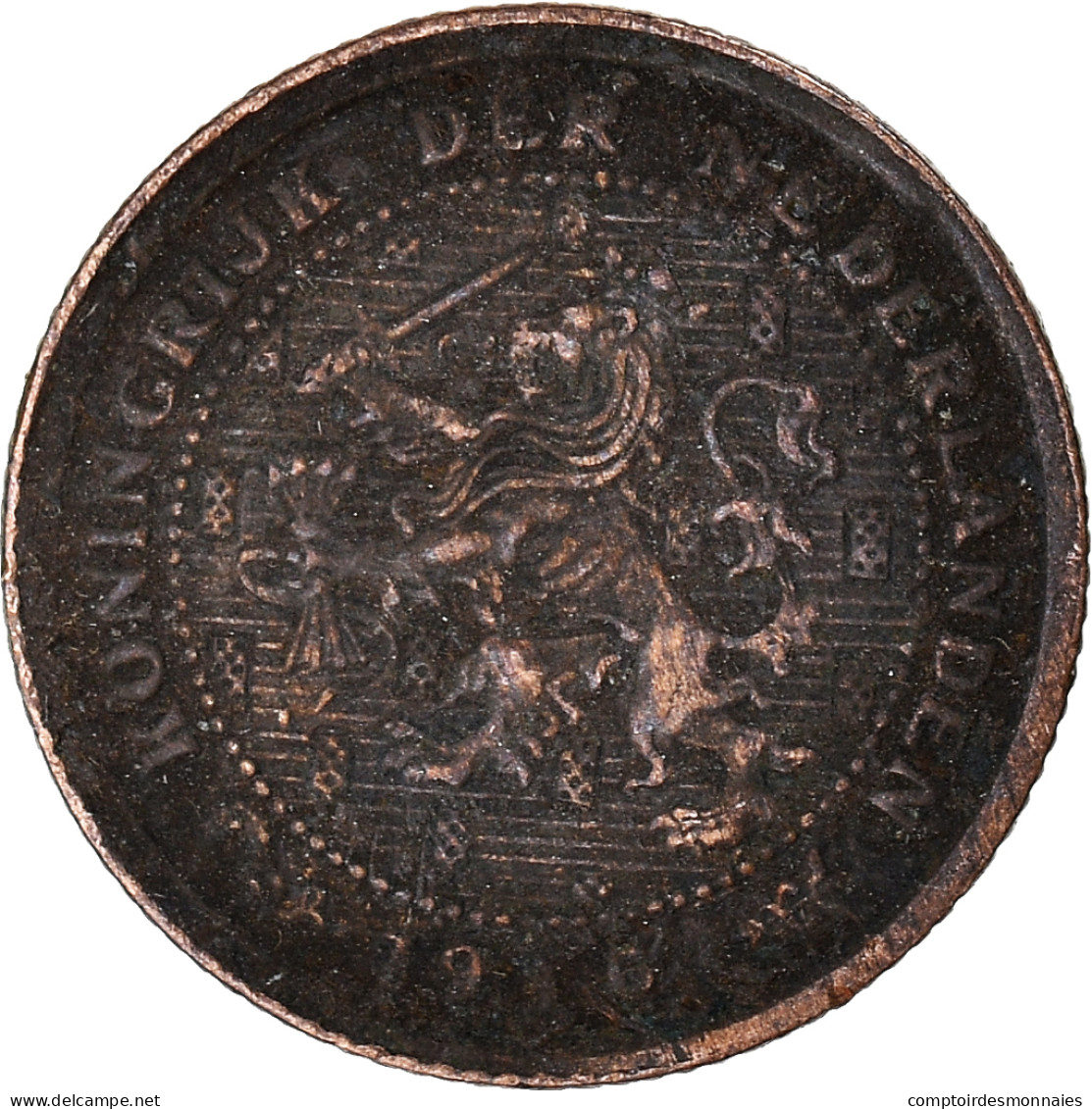 Monnaie, Pays-Bas, 1/2 Cent, 1906 - 0.5 Cent