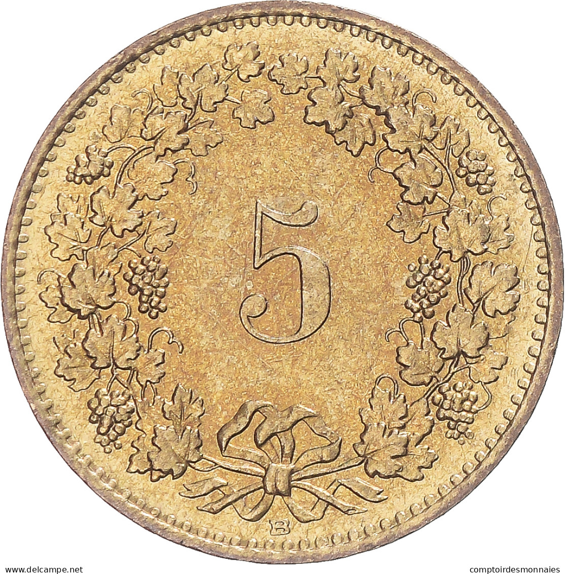 Monnaie, Suisse, 5 Rappen, 1991 - Autres & Non Classés