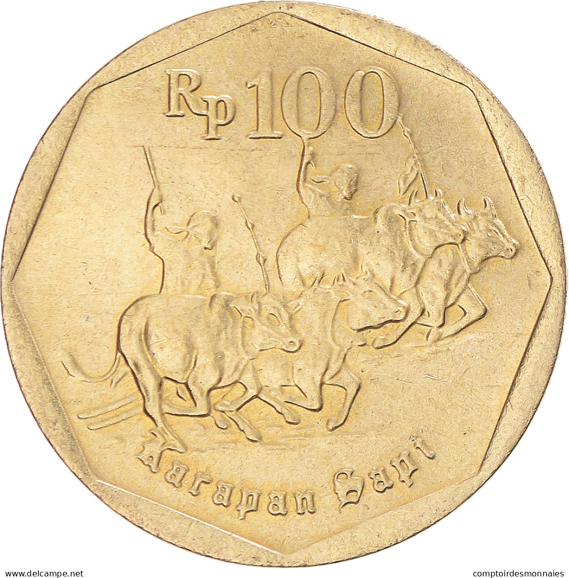 Monnaie, Indonésie, 100 Rupiah, 1996 - Indonésie