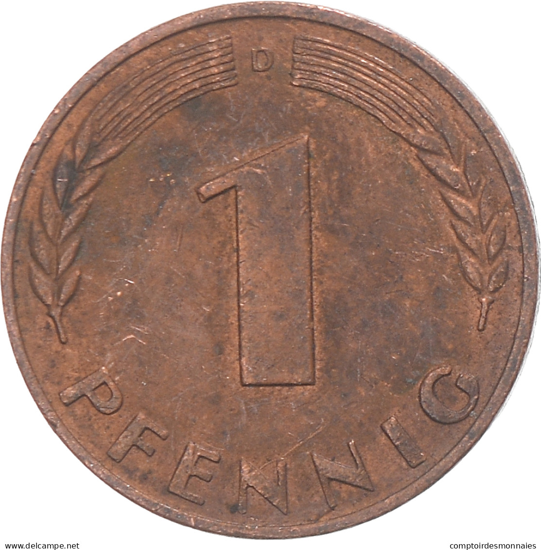 Monnaie, Allemagne, Pfennig, 1967 - 1 Pfennig