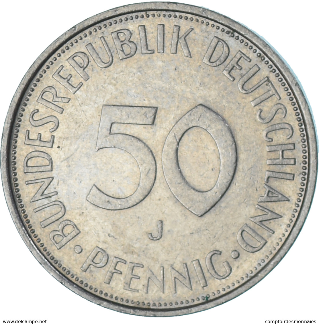 Monnaie, Allemagne, 50 Pfennig, 1972 - 50 Pfennig