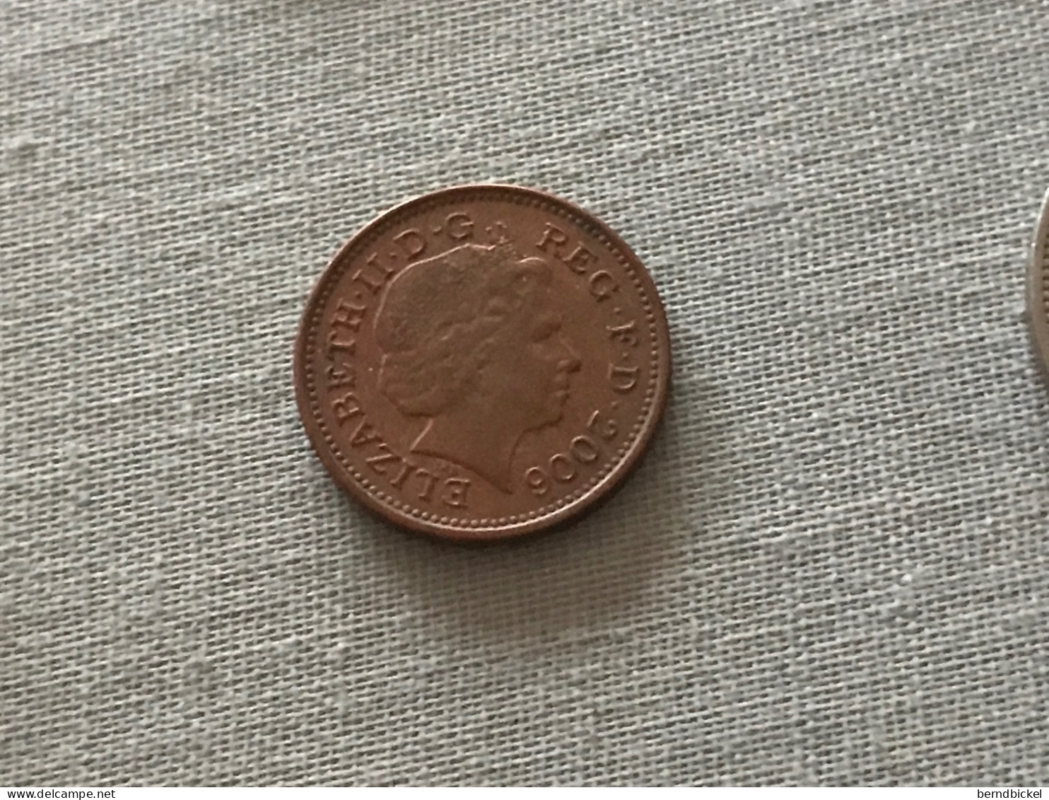 Münzen Münze Umlaufmünze Großbritannien 1 Pence 2006 - 1 Penny & 1 New Penny