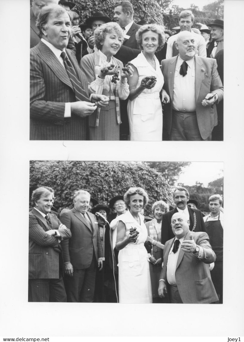 Montmartre Fête Des Vendanges 1980,Bernadette Chirac, Pierre Mondy,élus Locaux Et Photos Ambiances 40 Photos - Orte