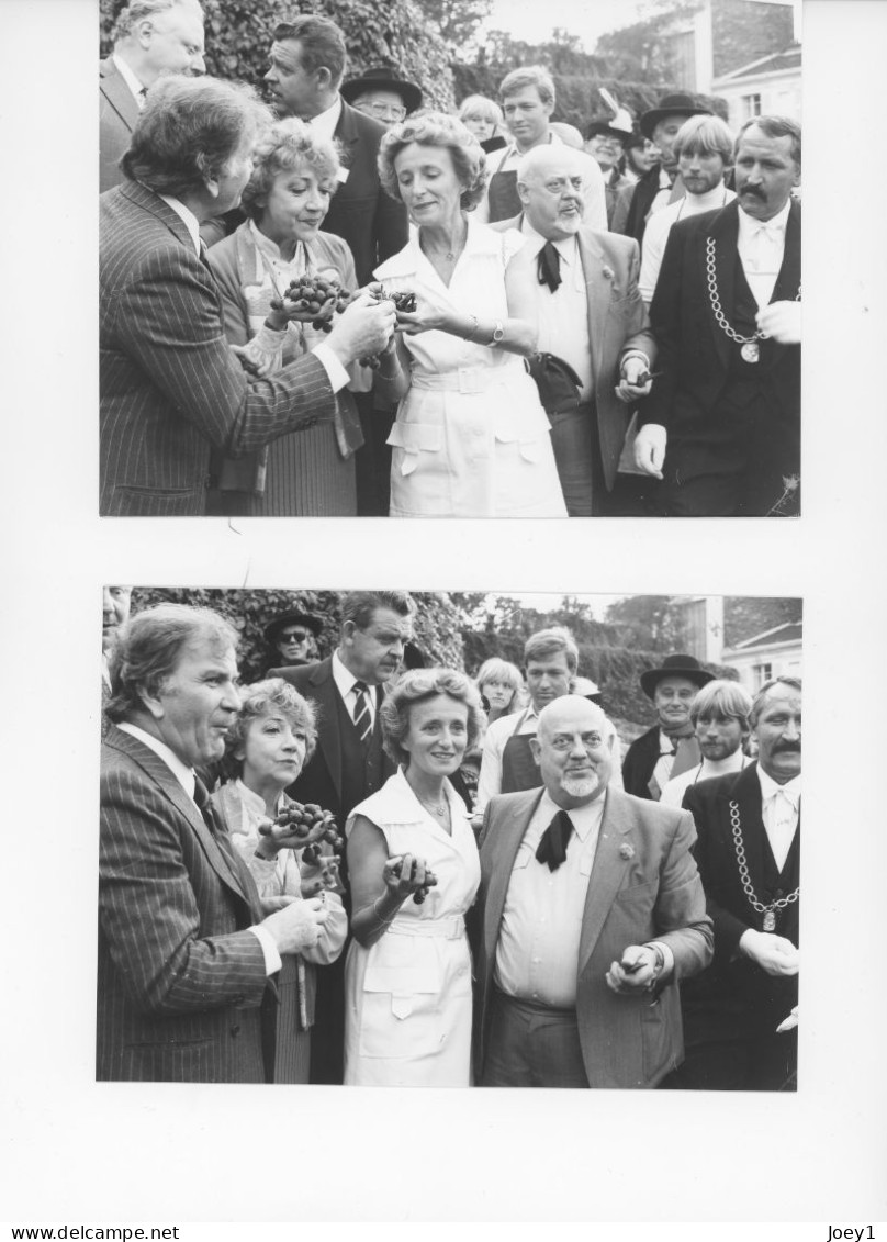 Montmartre Fête Des Vendanges 1980,Bernadette Chirac, Pierre Mondy,élus Locaux Et Photos Ambiances 40 Photos - Orte