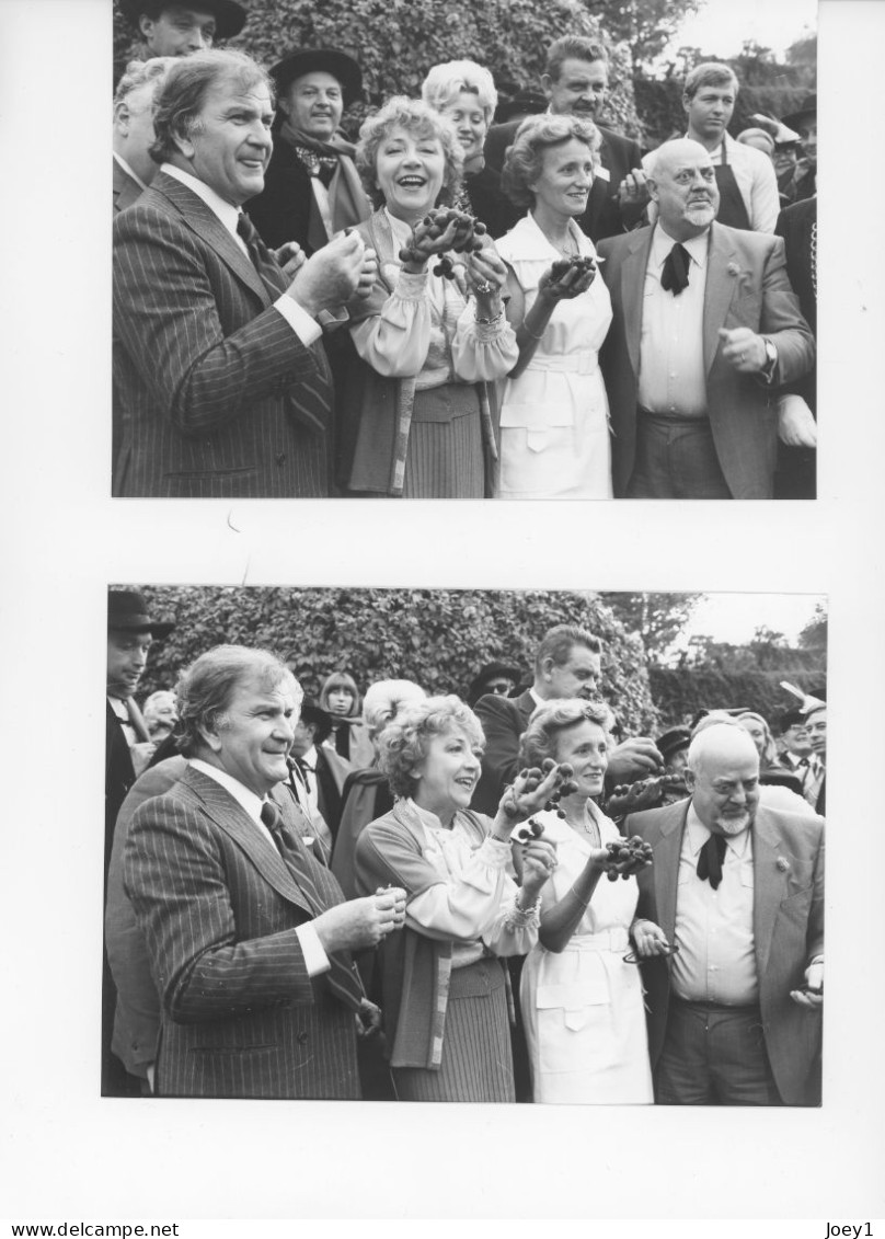 Montmartre Fête Des Vendanges 1980,Bernadette Chirac, Pierre Mondy,élus Locaux Et Photos Ambiances 40 Photos - Orte