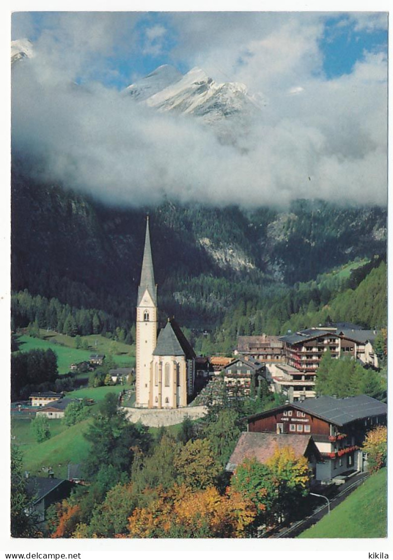 CPSM 10.5 X 15 Autriche (63) Carinthie HEILIGENBLUT  (1301m) Am Grossglockner  Point Culminant 3798m De L'Autriche - Heiligenblut