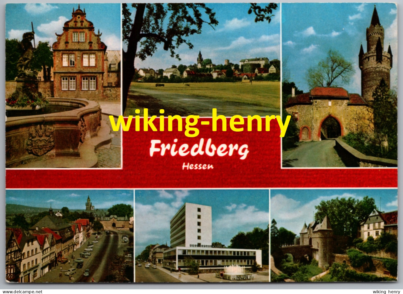 Friedberg - Mehrbildkarte 14 - Friedberg