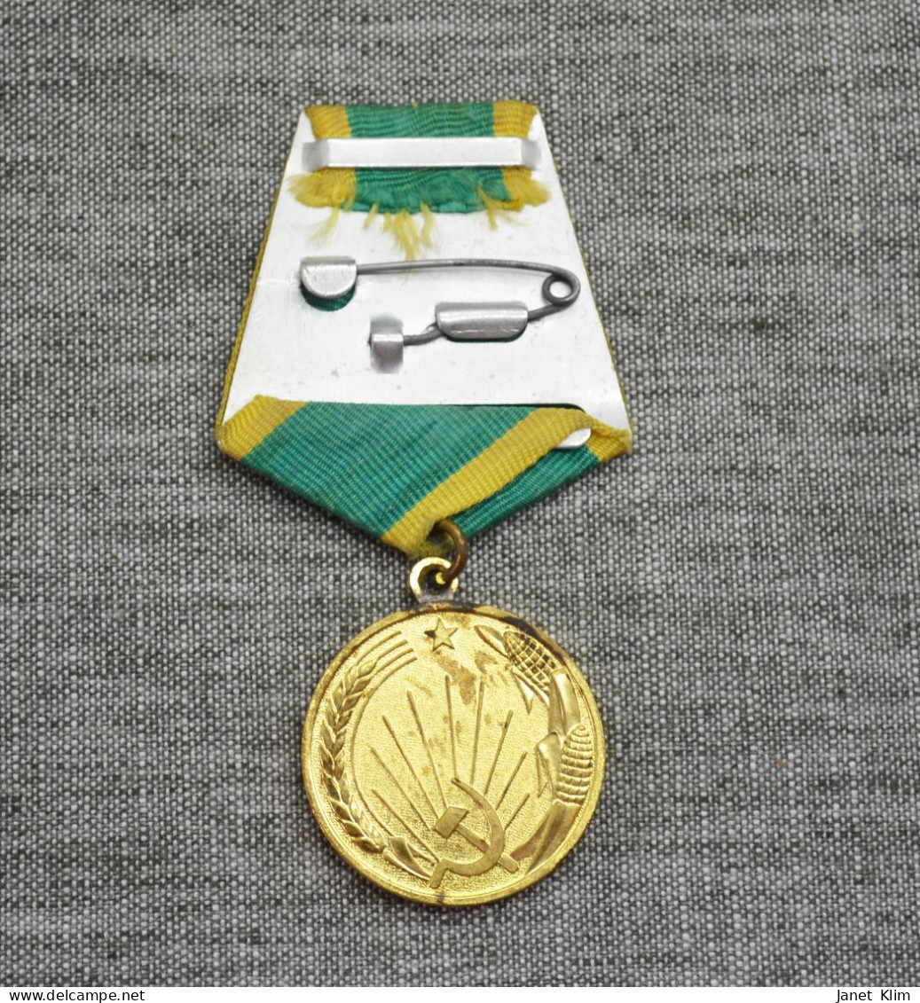 Ussr Medal Medal For The Development Of Virgin Lands-Медаль За освоение целинных земель - Rusia