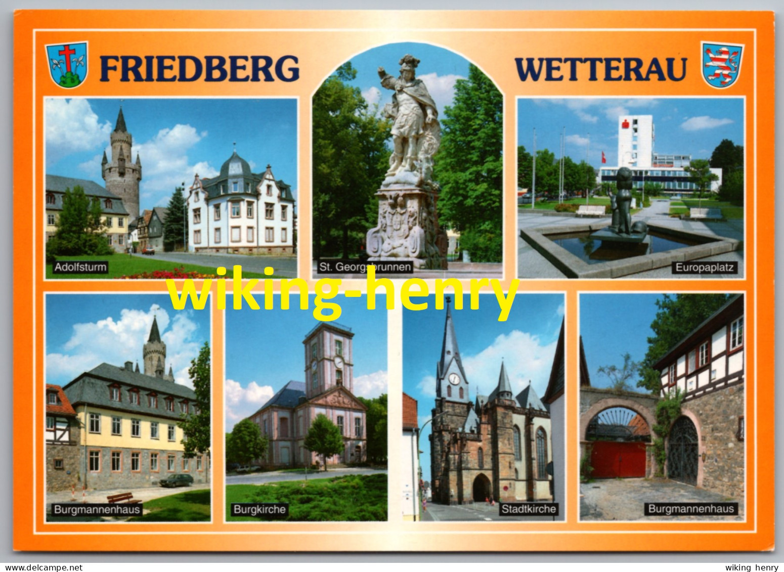Friedberg - Mehrbildkarte 15 - Friedberg
