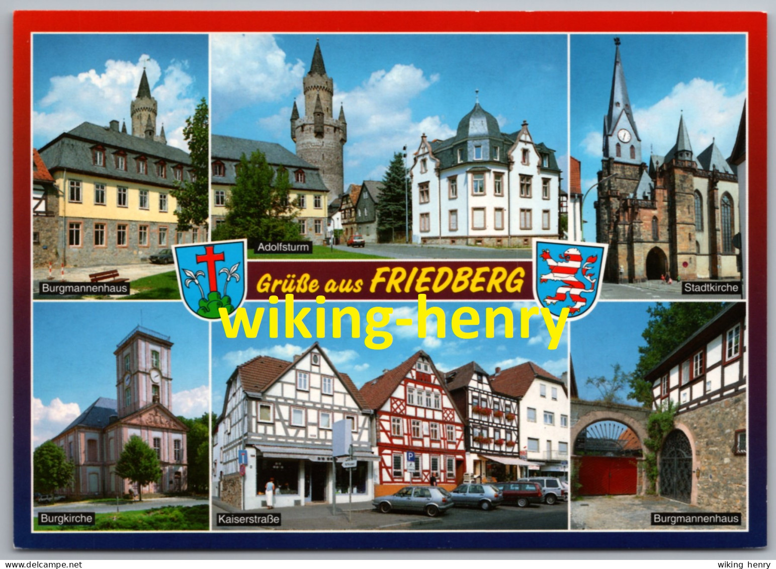 Friedberg - Mehrbildkarte 16 - Friedberg
