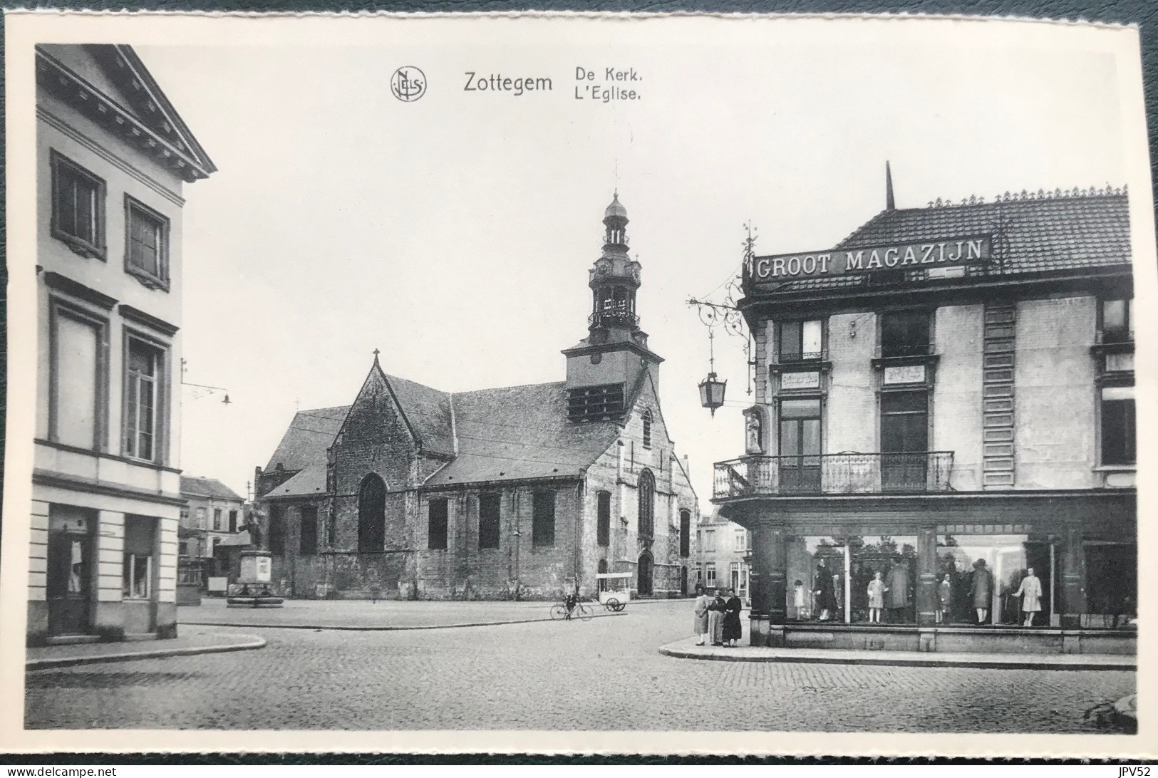 (6604) Zottegem - De Kerk - Groot Magazijn - Ijscreme Kar - Zottegem