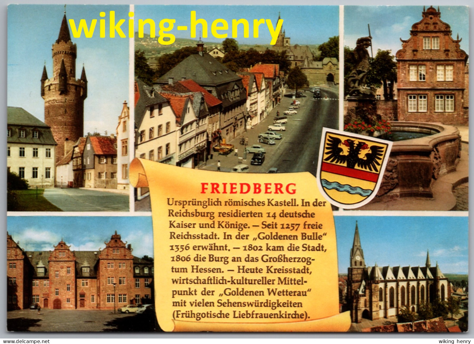 Friedberg - Mehrbildkarte 18 - Friedberg