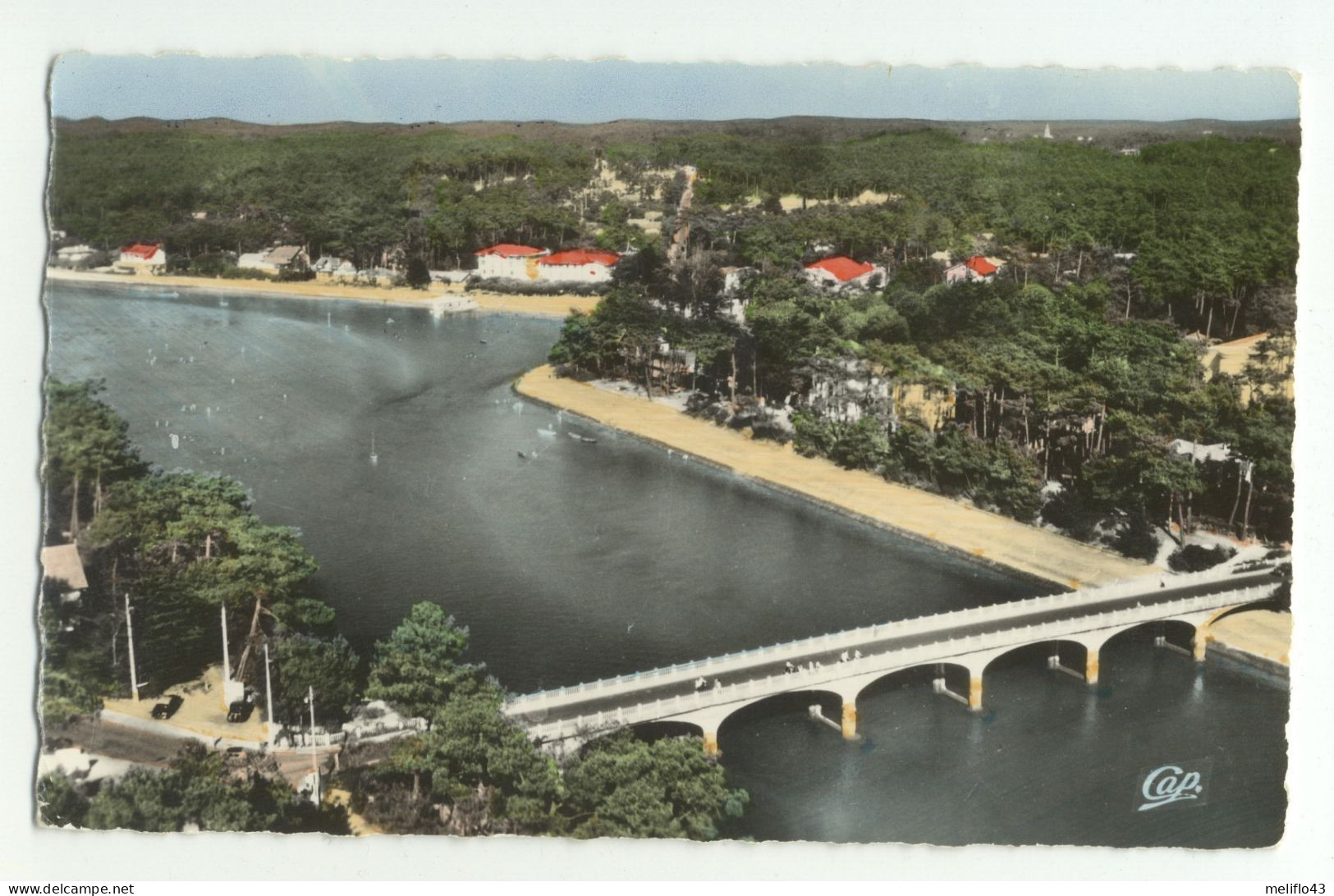 40/ CPSM - Hossegor - Le Pont Et Le Lac - Hossegor