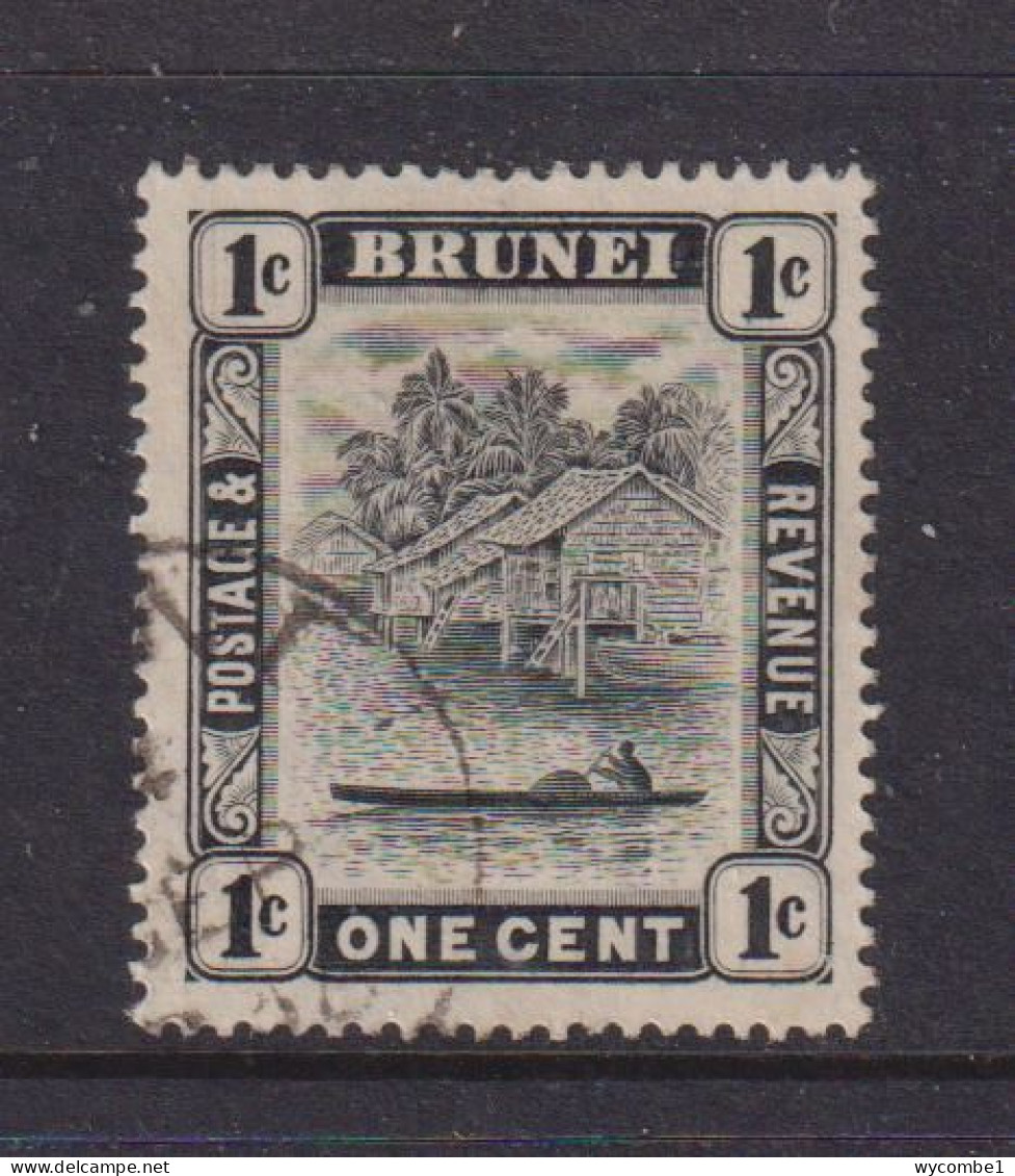 BRUNEI - 1908+ Brunei River 1c Used As Scan - Brunei (...-1984)