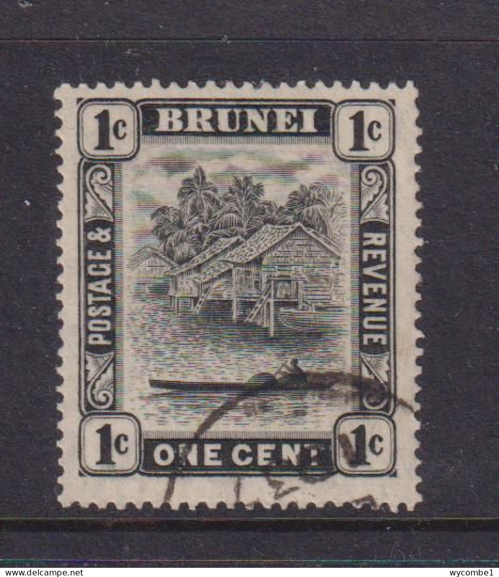 BRUNEI - 1908+ Brunei River 1c Used As Scan - Brunei (...-1984)