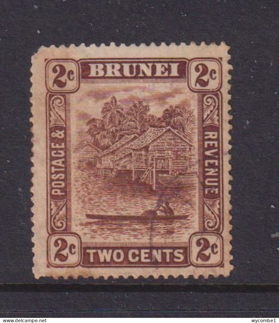 BRUNEI - 1908+ Brunei River 2c Used As Scan - Brunei (...-1984)