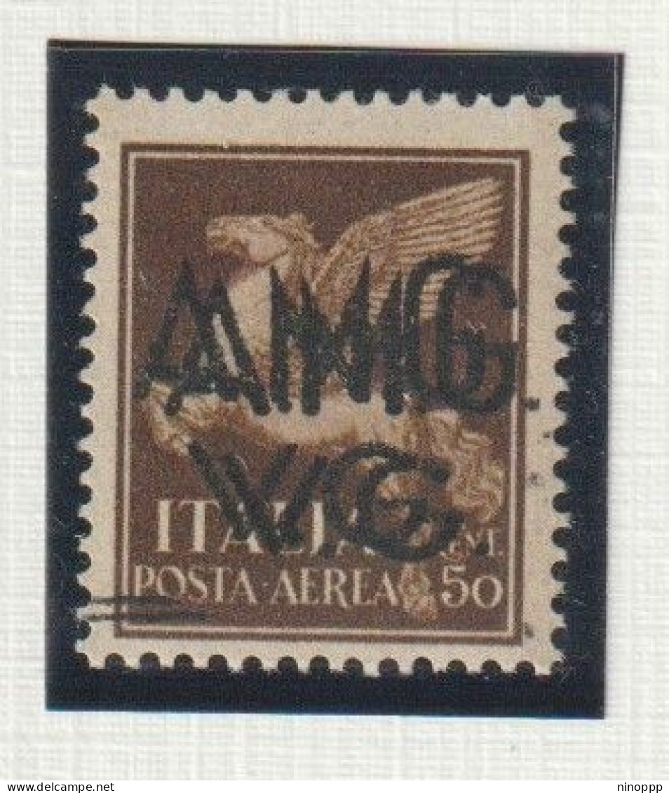 Italia Venezia Giulia  Cat 1c 1946 Air Mail 50c With Double Overprint,mint Never Hinged, - Trente & Trieste