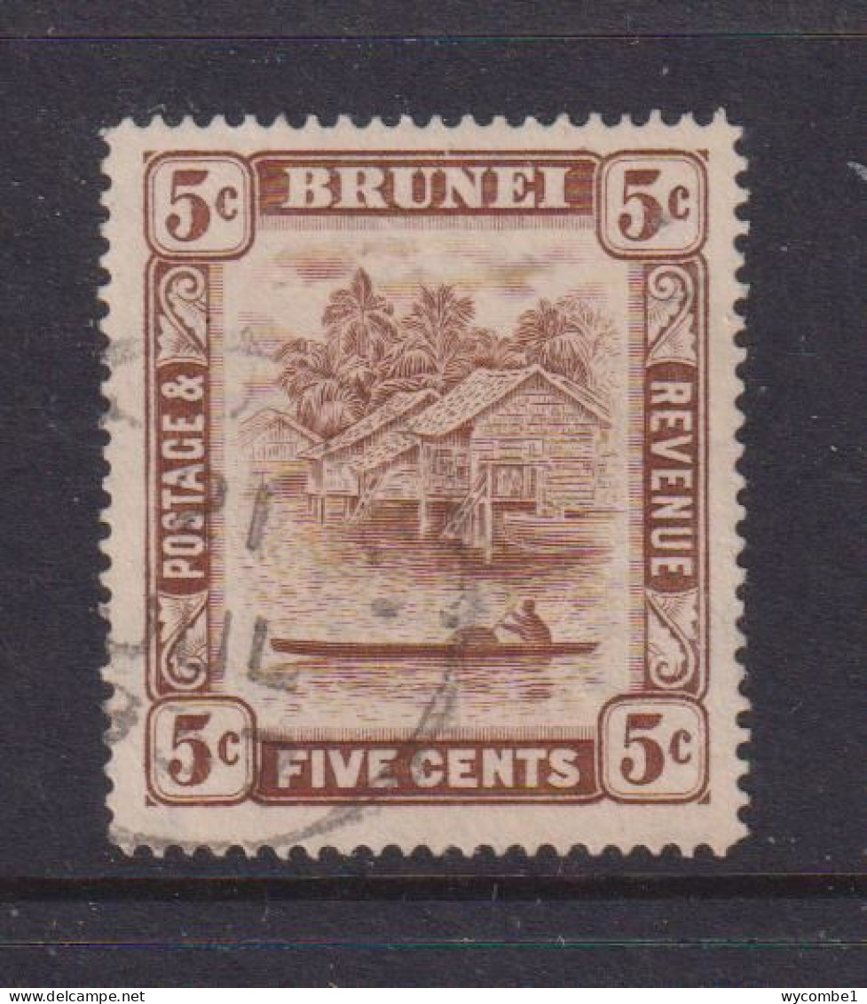 BRUNEI - 1908+ Brunei River 5c Used As Scan - Brunei (...-1984)