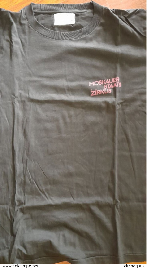 Tee Shirt Vintage Moscow Circus Cirque Zirkus - Andere & Zonder Classificatie