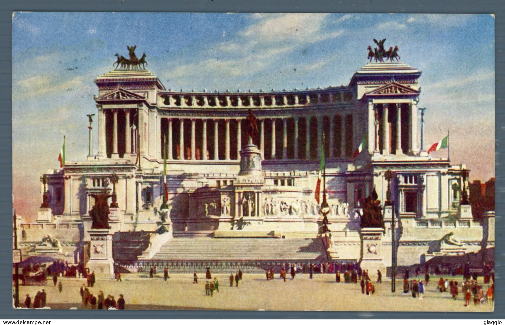 °°° Cartolina - Roma N. 1501 L'altare Della Patria - Formato Piccolo Viaggiata °°° - Altare Della Patria