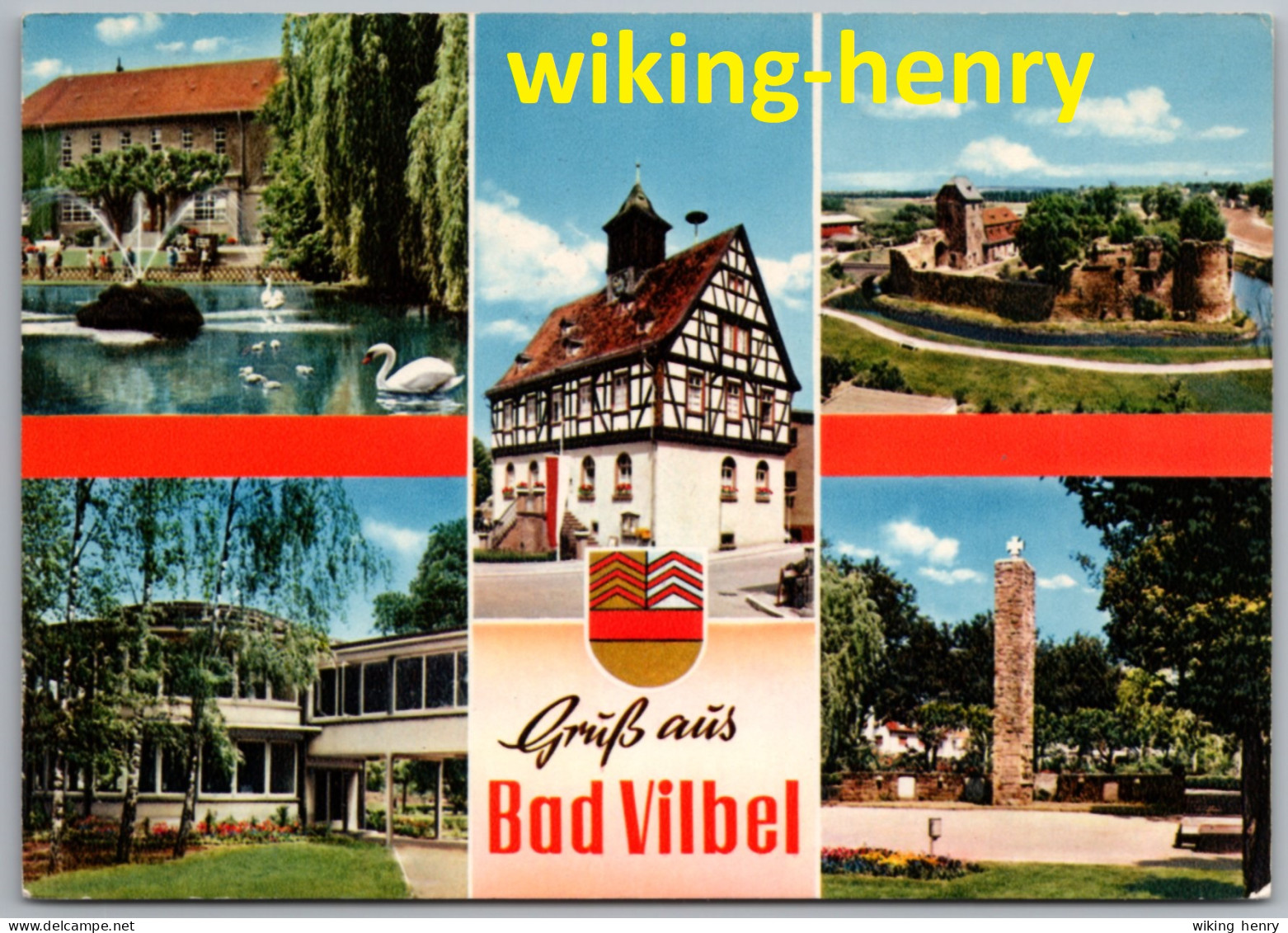 Bad Vilbel - Mehrbildkarte 6 - Bad Vilbel