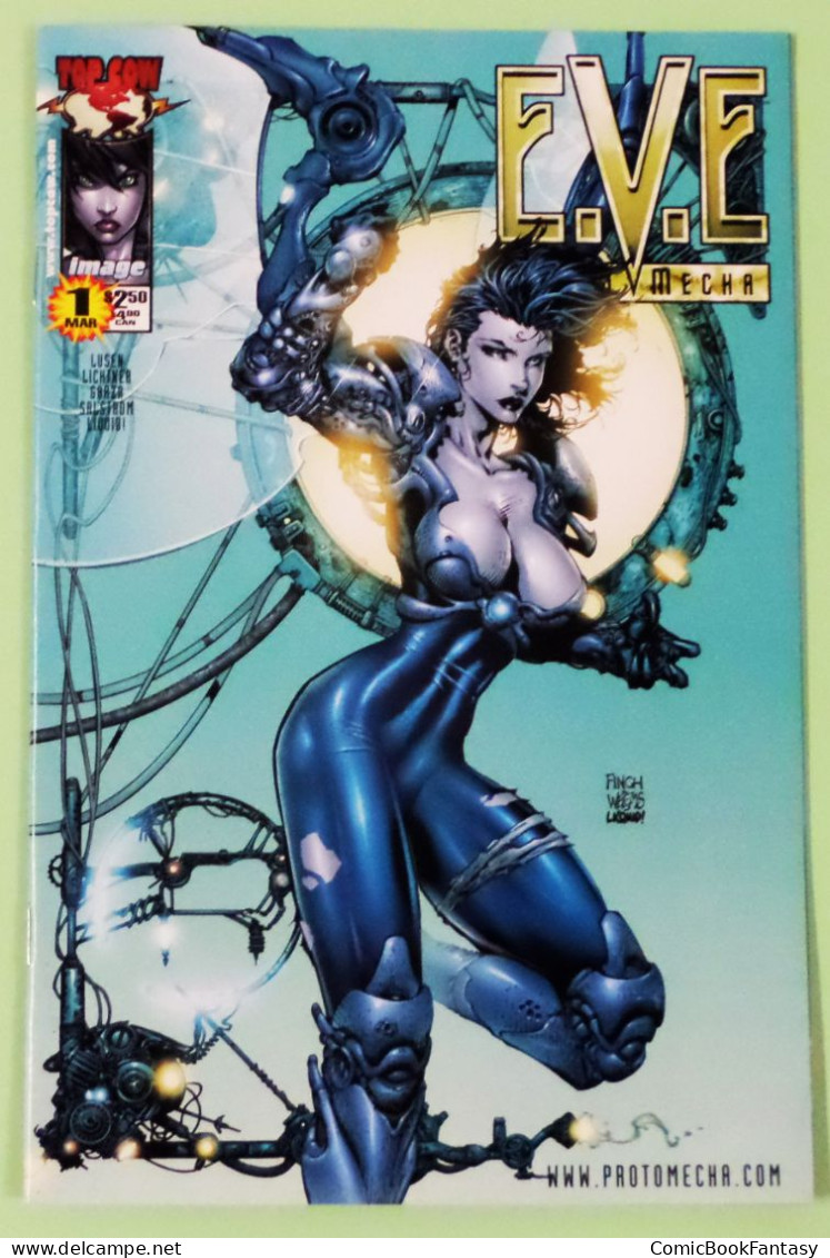 E.V.E ProtoMecha #1 Variant 2000 Image Comics - NM - Andere Uitgevers