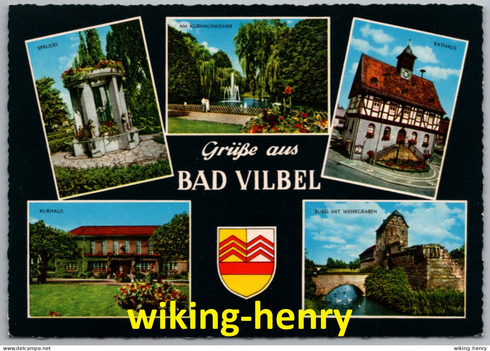 Bad Vilbel - Mehrbildkarte 7 - Bad Vilbel