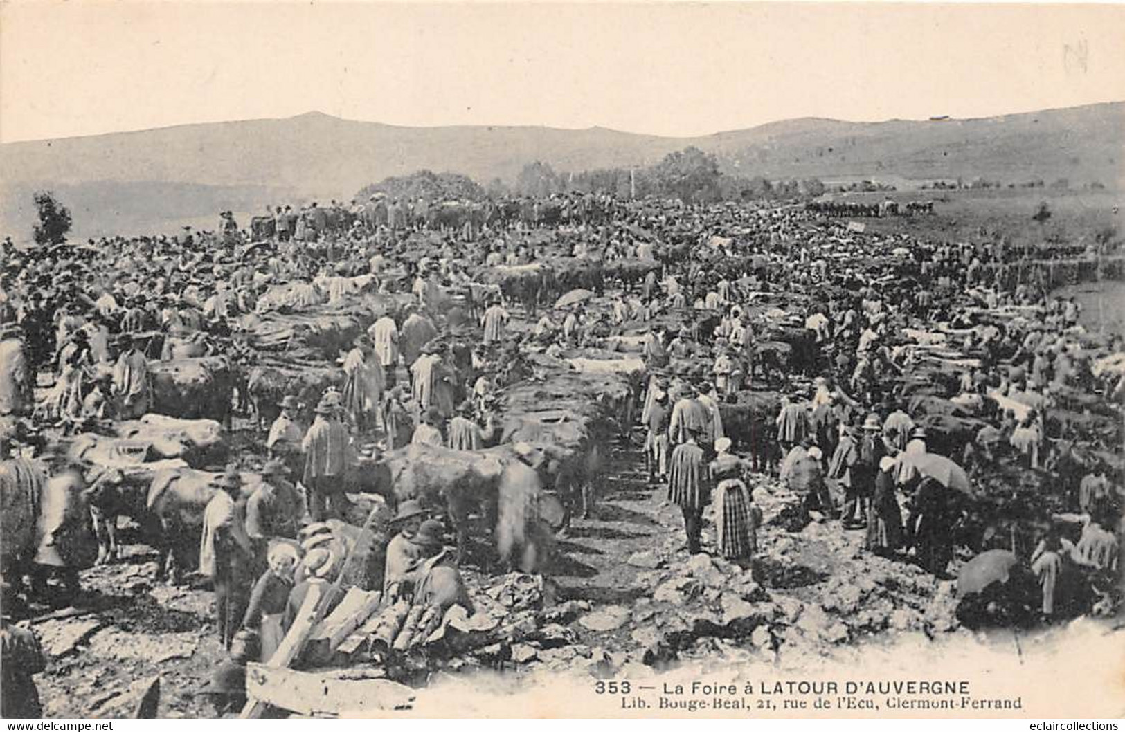 La Tour-d'Auvergne        63         La Foire       N°  353    (voir Scan) - Autres & Non Classés