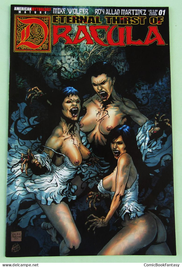 Eternal Thirst Of Dracula #1 Variant 2017 American Mythology Productions - NM - Andere Uitgevers