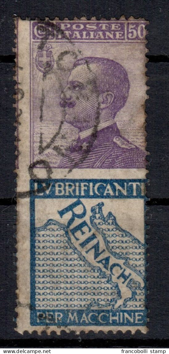 1924-25 Francobolli Regno Pubblicitari 50 C. Reinach - Publicité