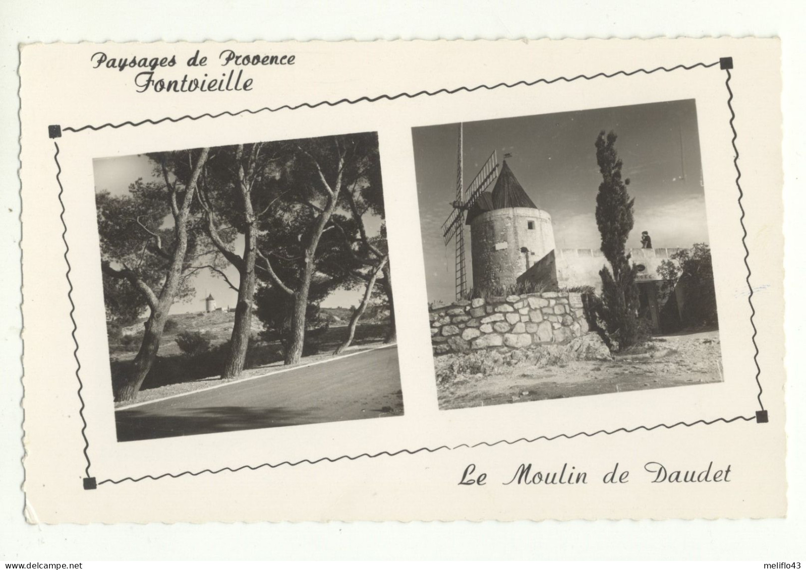 13/ CPSM - Fontvieille - Le Moulin De Daudet - Fontvieille