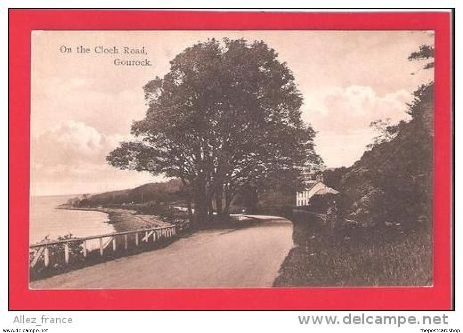 STOLEN GOUROCK ON THE Cloch ROAD GOUROCK Renfrewshire SCOTLAND - Renfrewshire