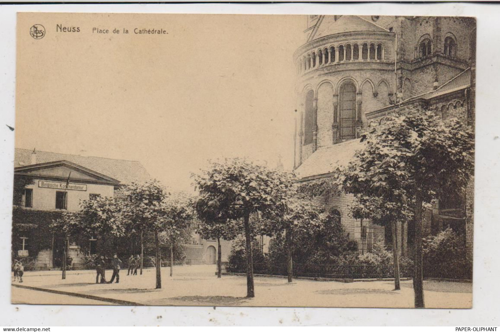 4040 NEUSS, Belgische Kommandantur An Der Kathedrale, 1924 - Neuss