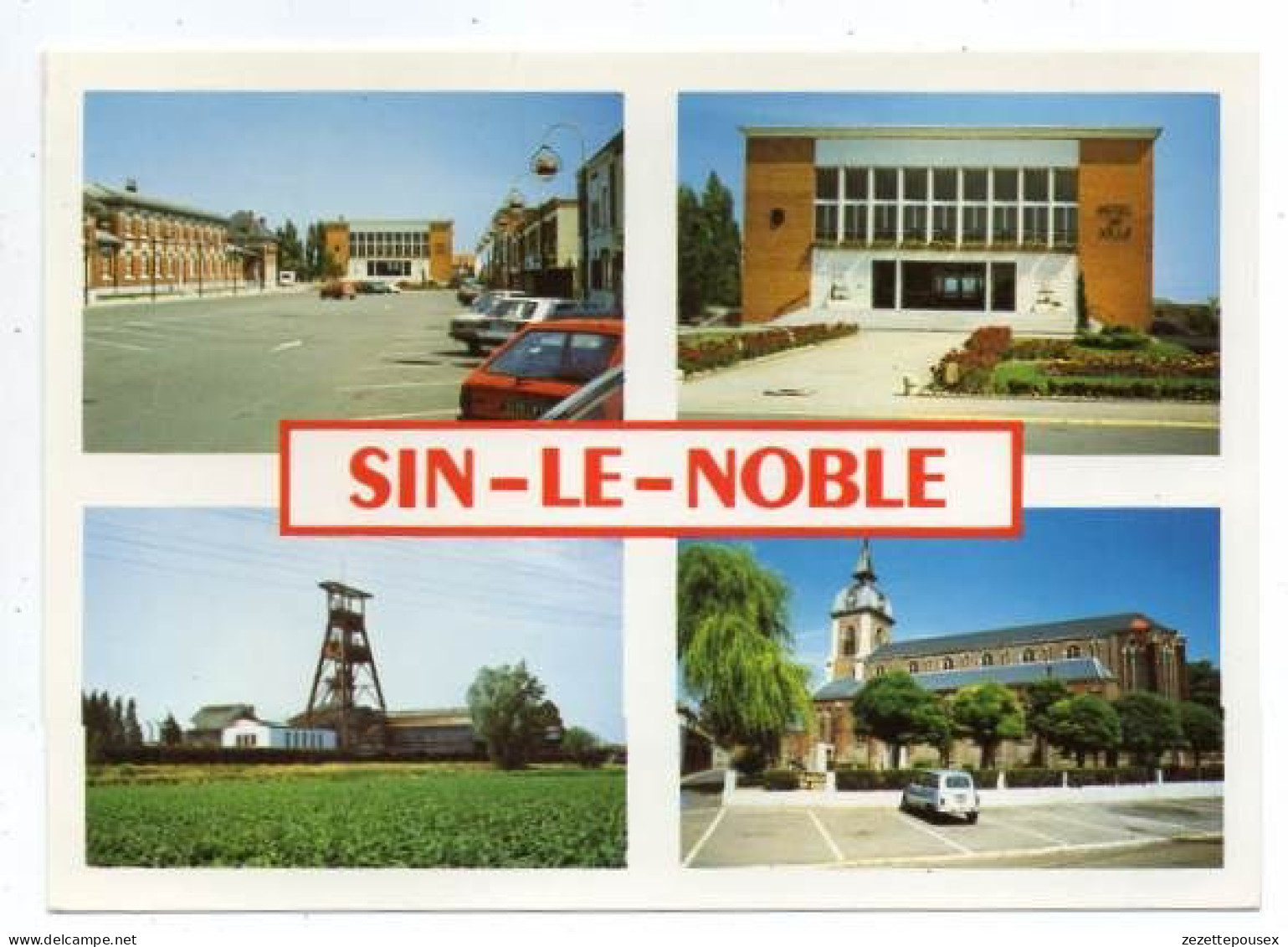 10260-LE-59-SIN LE NOBLE-Coup D'oeil Sur La Ville-------------multivues - Sin Le Noble