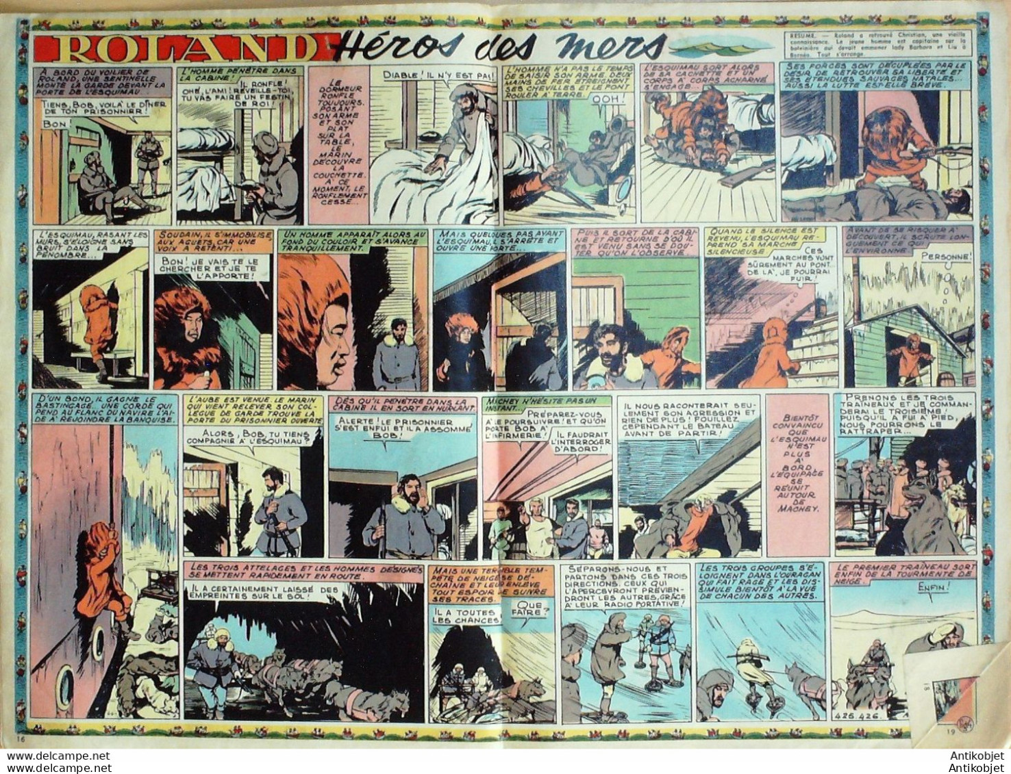 L'Intrépide 1956 N°339 BUFFALO BILL BUGS BUNNY ZOE FANFAN La TULIPE - L'Intrépide