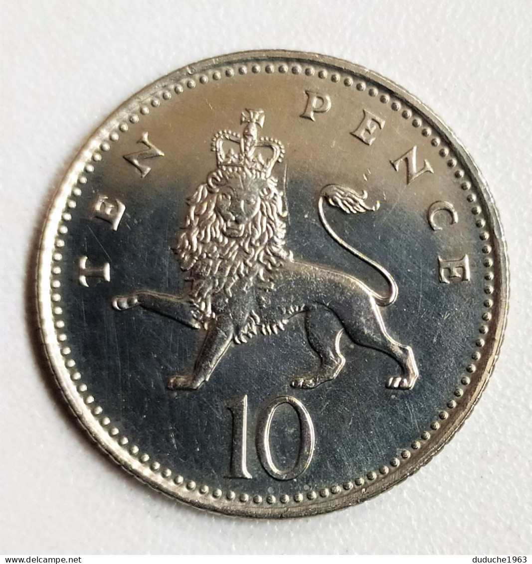Grande Bretagne - 10 Pence 1992 - 10 Pence & 10 New Pence