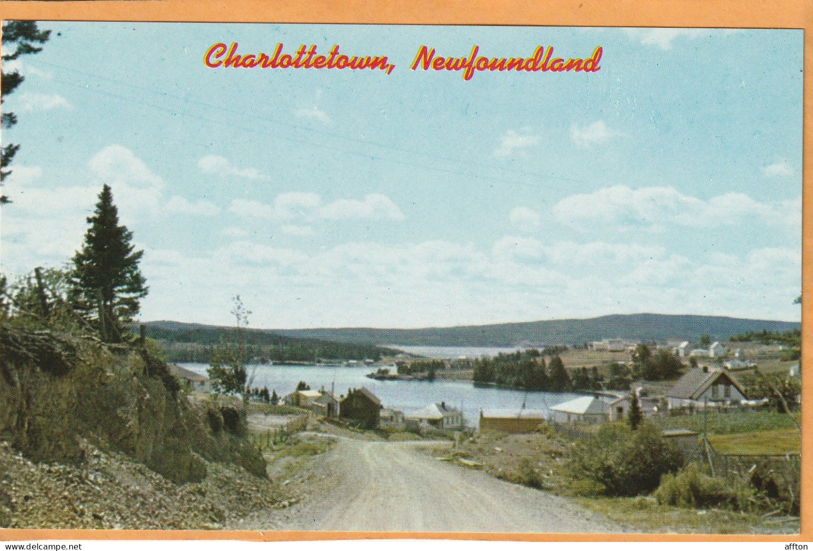 Charlottetown Newfoundland Canada Old Postcard - Sonstige & Ohne Zuordnung