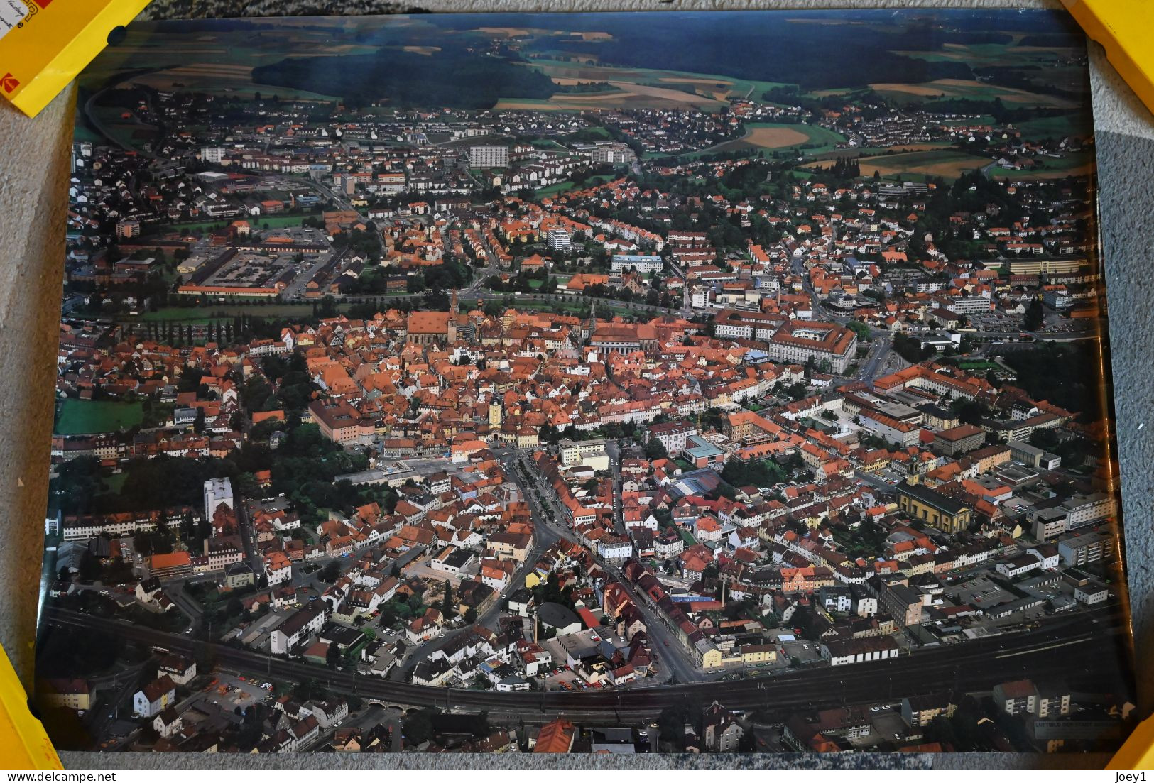 Photo Poster Ville D'Ansbach En Allemagne Format 60/85 - Europe