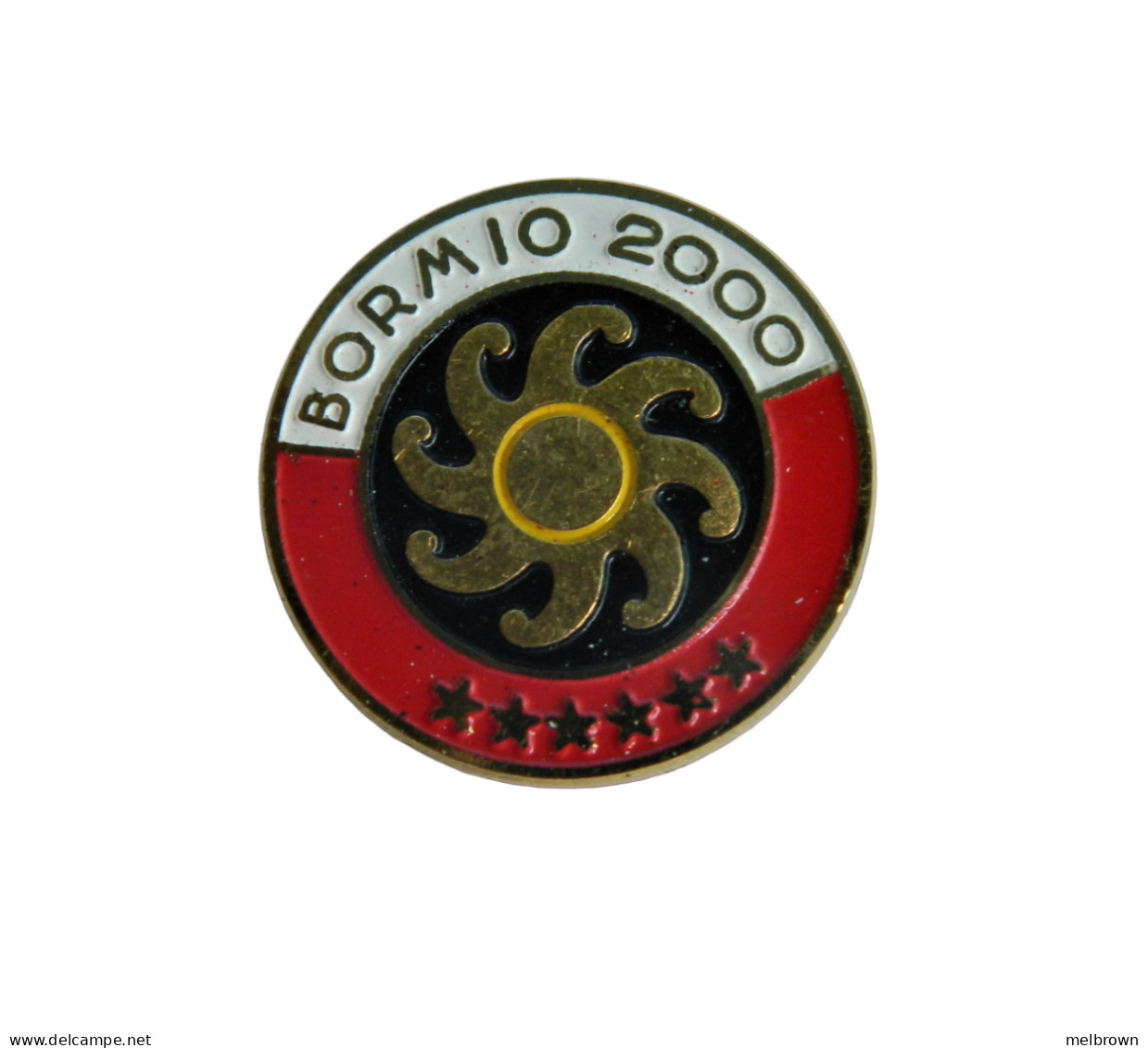 Bormio (Italy) Collectible Metal Brooch/Pin - Spille