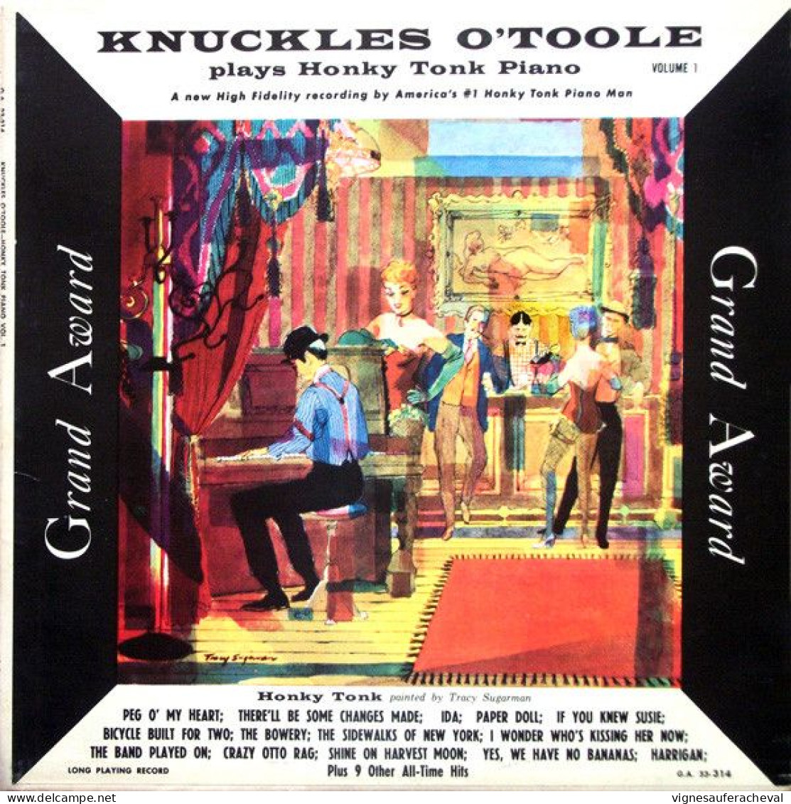 Knuckles O'toole - Plays Honky Tonk Piano Volume 1 - Wereldmuziek