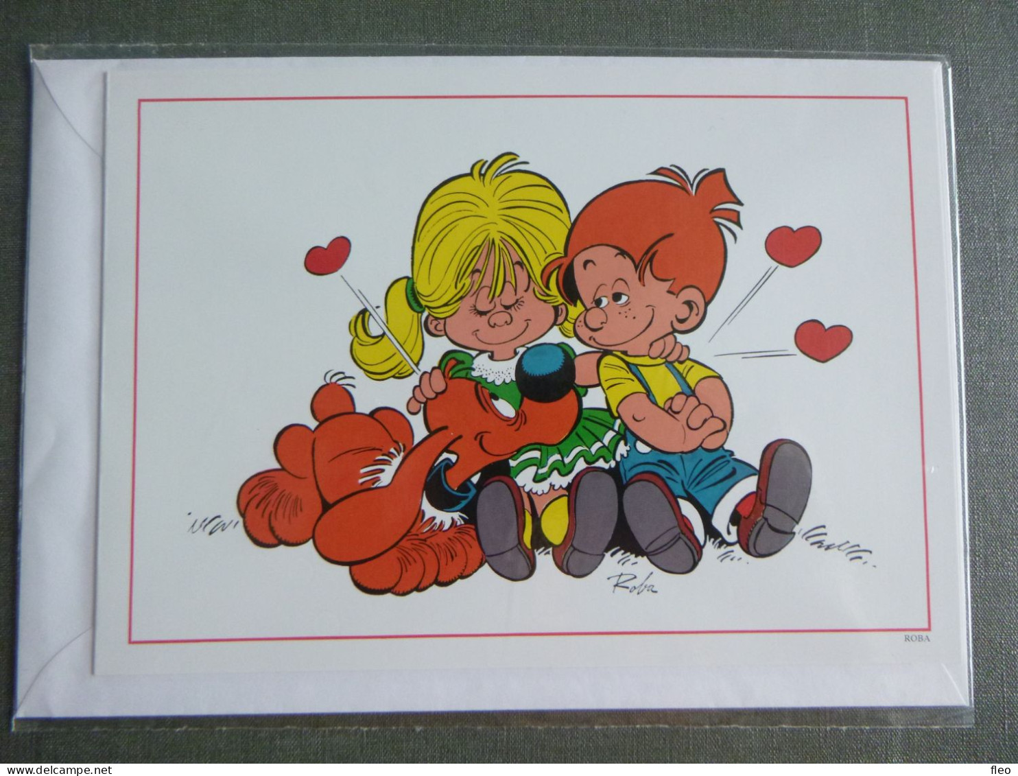 1992 POSTOGRAM 92/J12 ** : " Bollie & Billie - Love Is Wonderful - Roba " - Postogram