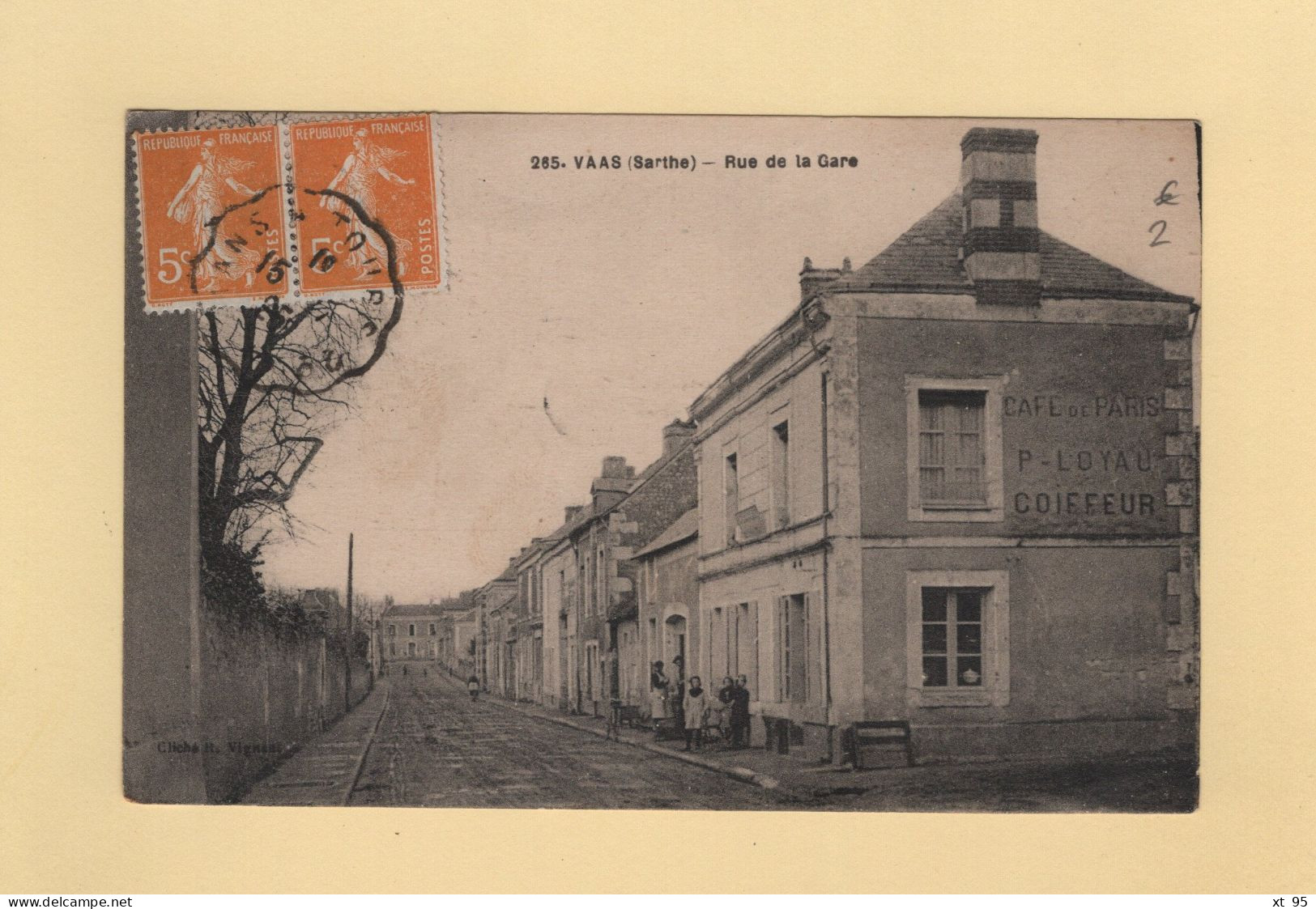 Convoyeur - Le Mans A Tours - 1925 - Poste Ferroviaire