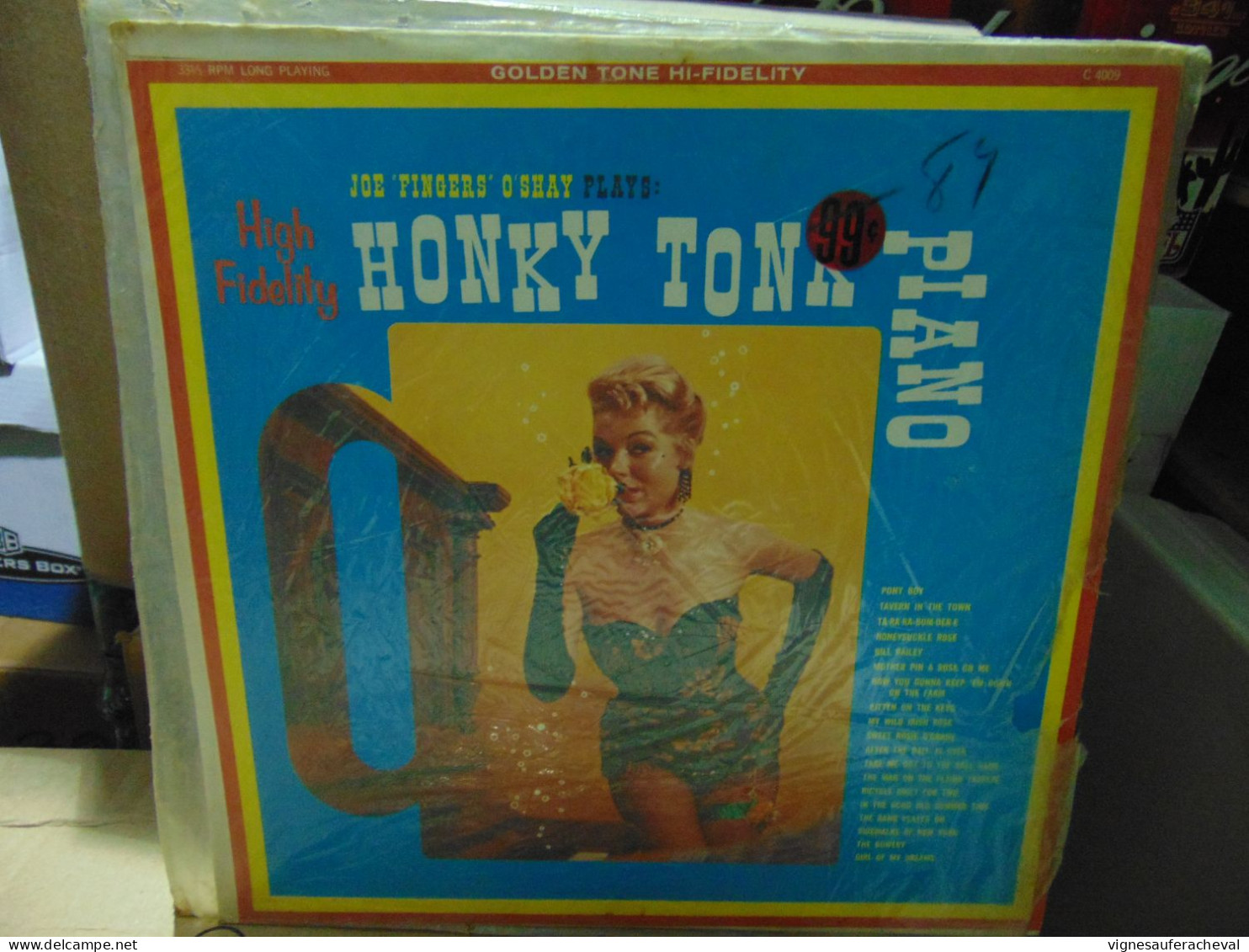 Joe Fingers O.shay - Honky Tonk Piano - Wereldmuziek