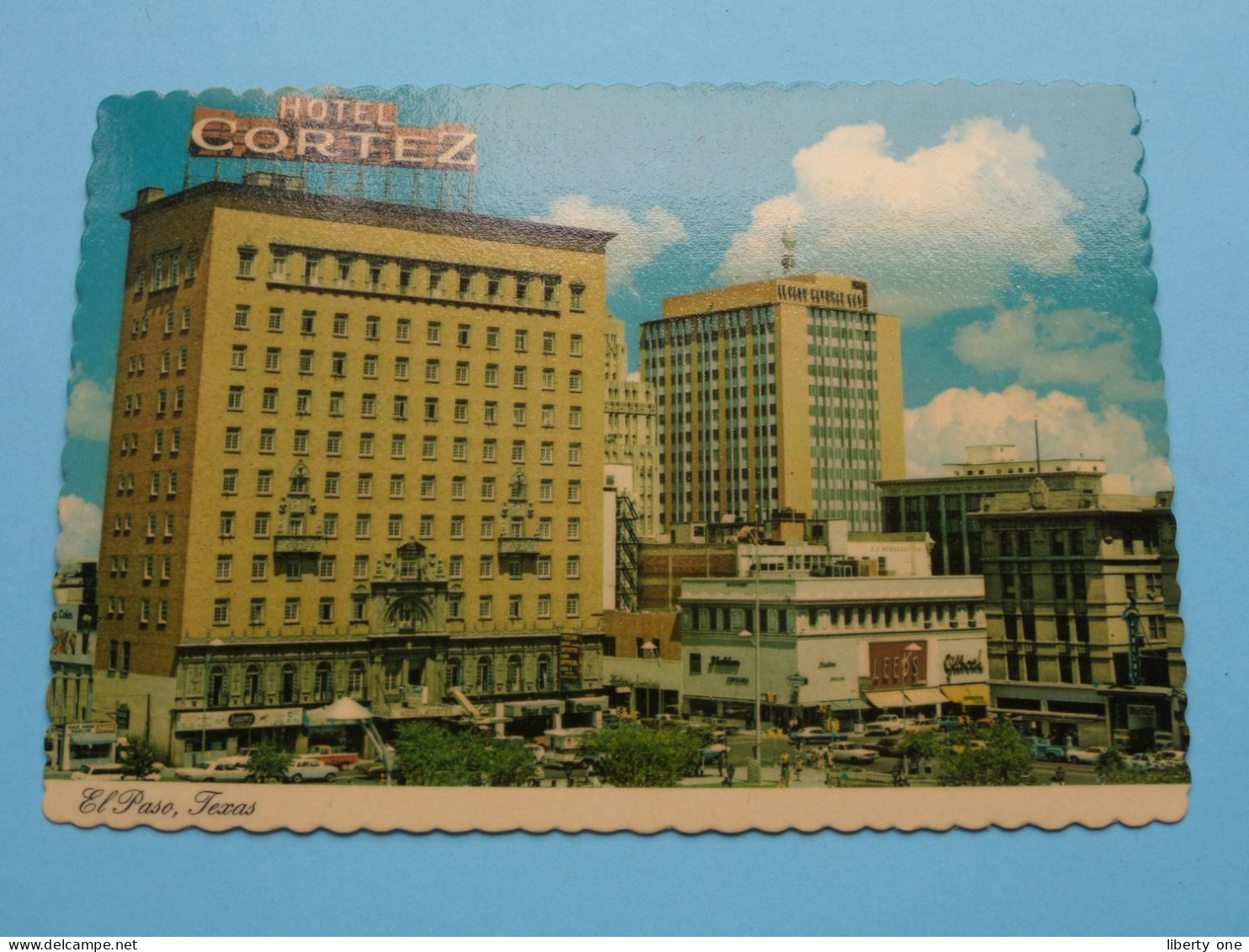 EL PASO Texas > Hotel CORTEZ ( Edit. : Cards Unlimited ) Anno 19?? ( Voir / See Scans ) ! - El Paso